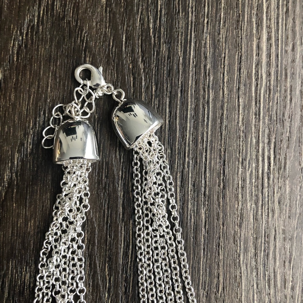 Beautiful Multi String Three-Tone Beads Necklace.… - image 4